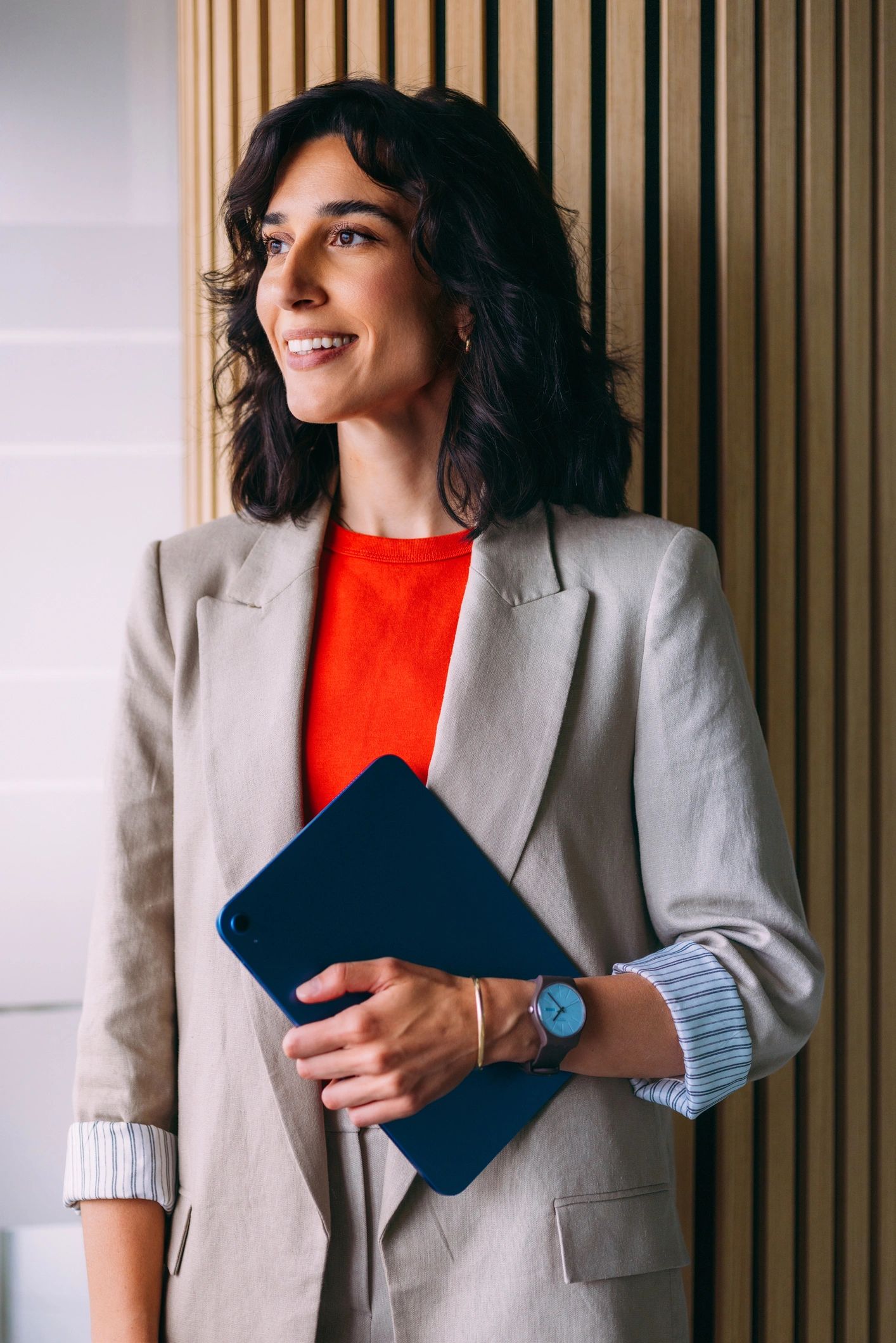 Food trade division leader portrait
