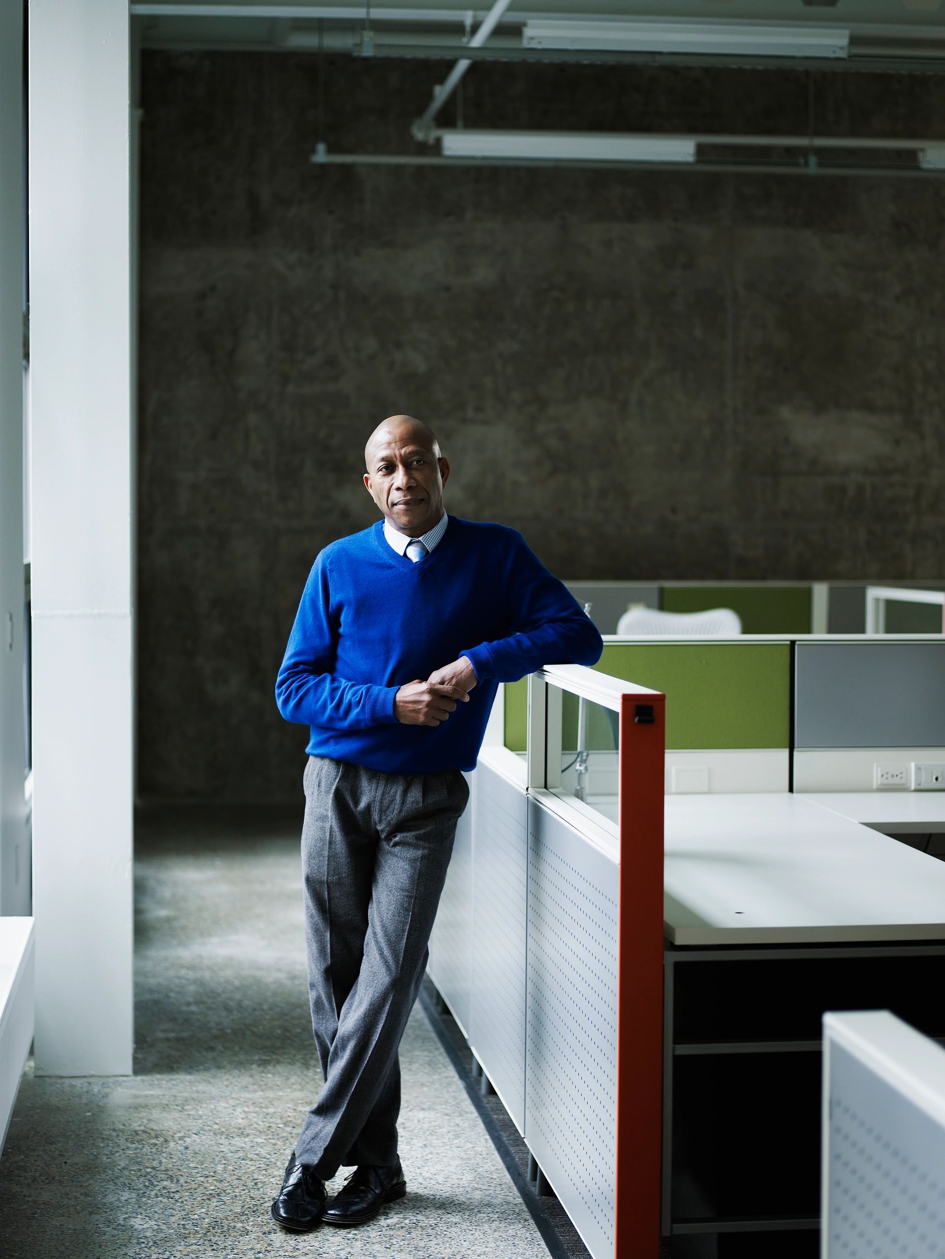 Business consulting leader portrait